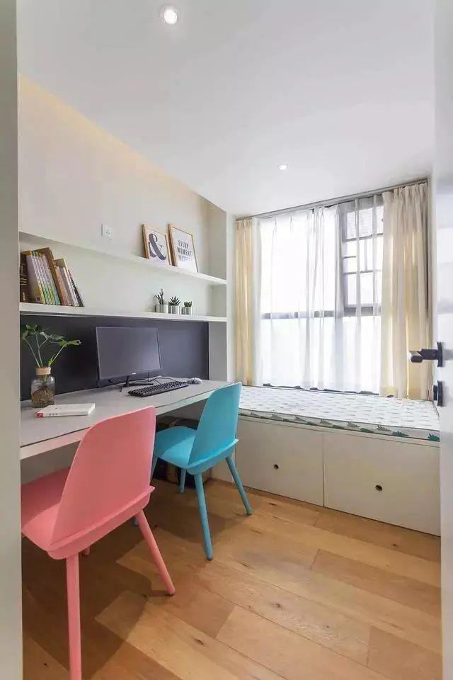 107㎡北欧风简洁干净的硬装配合舒适软装显得落落大方(图7)