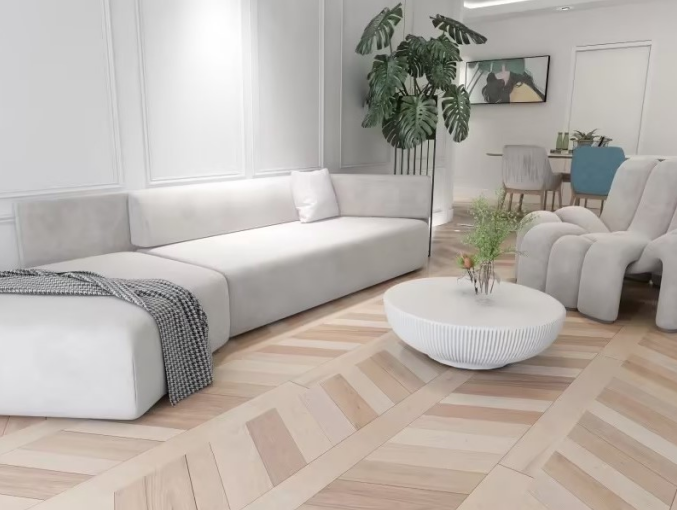 久盛纯实木地暖地板碰撞一场个性美学的时尚盛宴(图3)