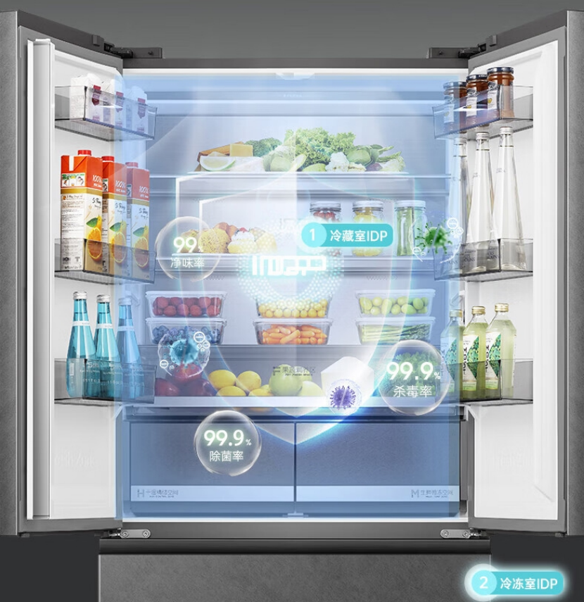 容声517IDP双净冰箱评测：引领家居美学与品质新风尚(图6)