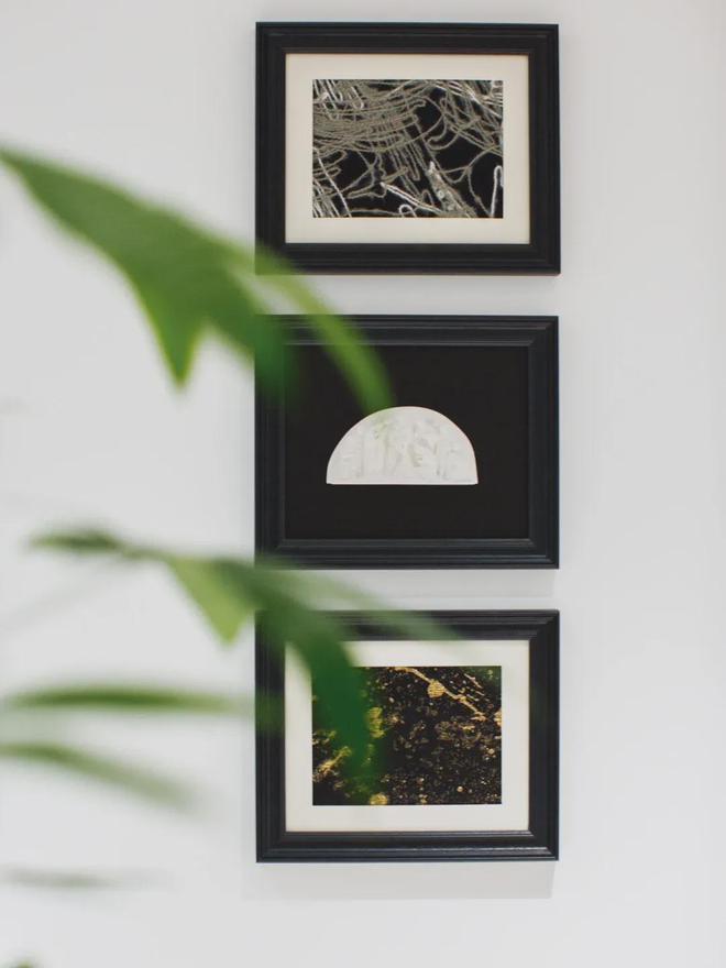 家中挂字画的技巧装饰画搭配室内配色方案软装设计(图9)