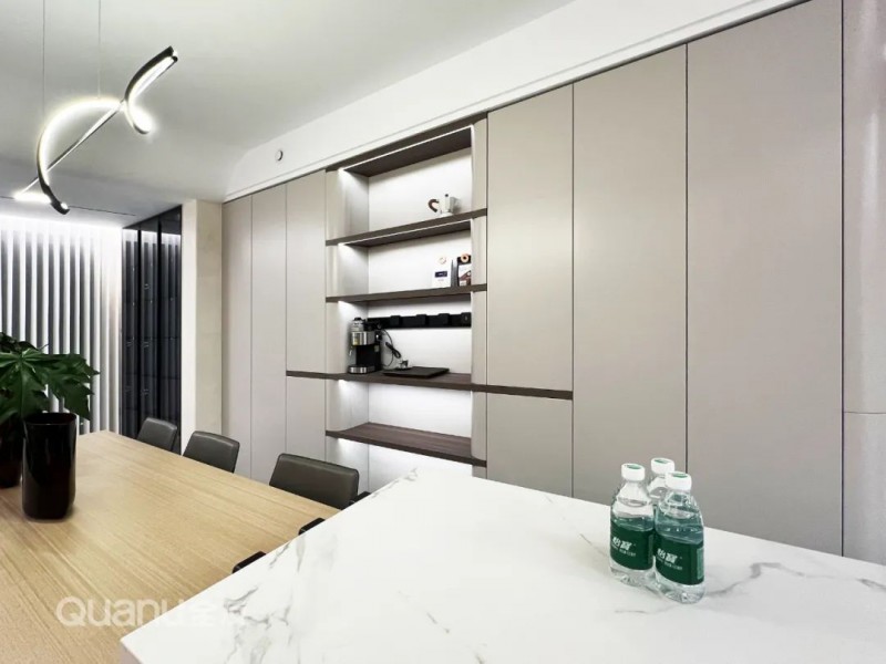 全友家居案例丨112㎡现代三居背景墙设计太惊艳！(图6)