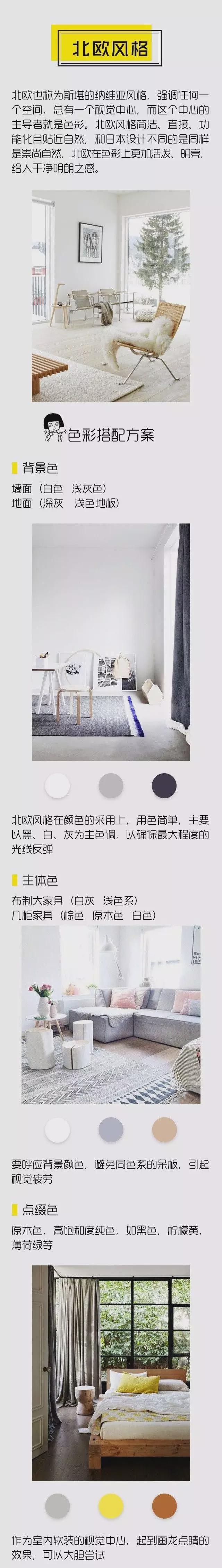 9种流行的家居风格配色方案颜色搭配好了就很美！(图3)