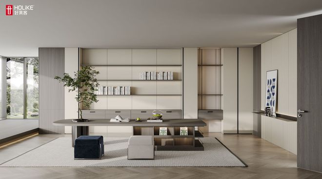 kaiyun入口：设计师教学！家庭图书馆、健身角、猫屋等个性