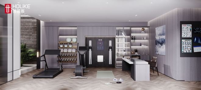 kaiyun入口：设计师教学！家庭图书馆、健身角、猫屋等个性空间轻松get！(图6)