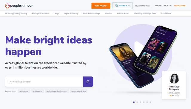 设计师一定要知道的15个接单网站值得收藏(图13)