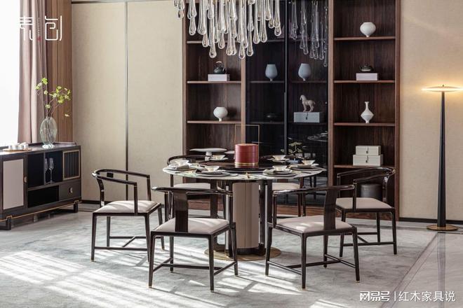 新中式红木家具：素创家居的轻奢与简奢探索(图2)