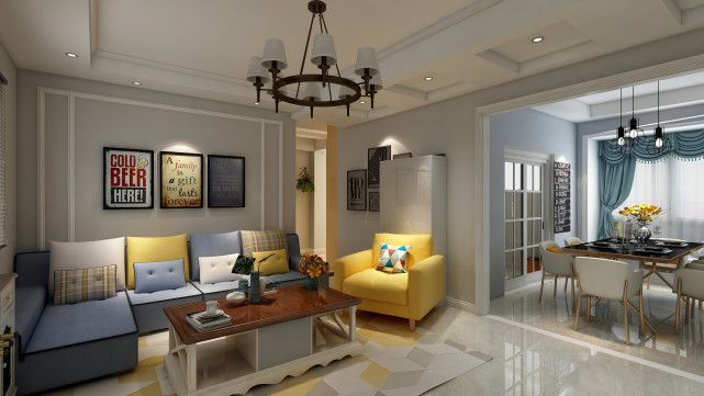 kaiyun网站：138平设计宛如仙境的装修梦幻的北欧风了解一下(图2)