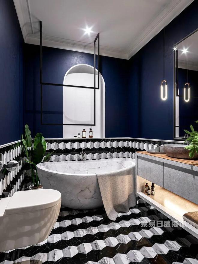 120㎡后现代软装设计爱上这天马行空的自由！(图6)