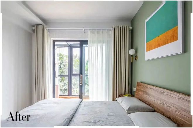 70平小户型二手房改造全屋改造成日式混搭风收纳设计太赞了！(图11)