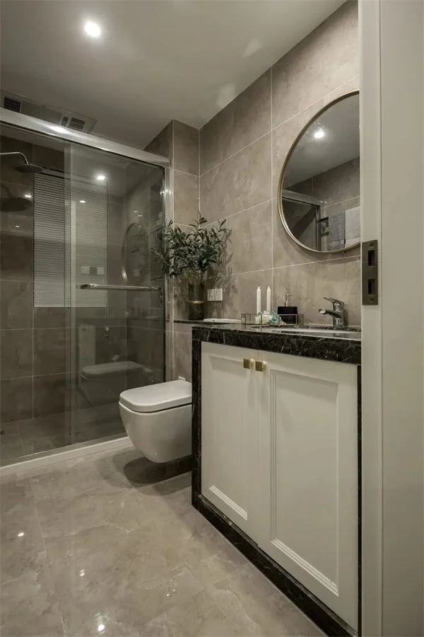 118㎡现代风新居“轻奢”一种优雅的生活态度！(图6)