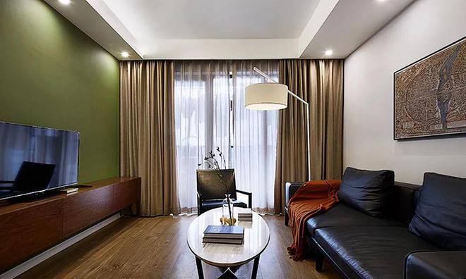 kaiyun入口：新房软装内涵有气质客厅简单但喜欢的人很多忍