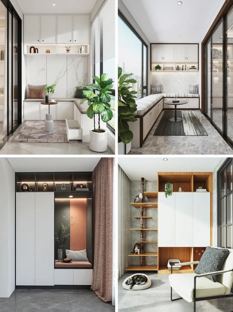 全友家居合集丨28个氛围感阳台装修的小伙伴记得收藏！