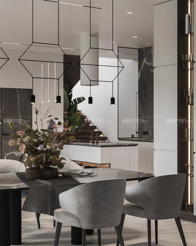 kaiyun入口：简约中蕴含的优雅气息细腻温馨的家装设计现代简约风格(图4)