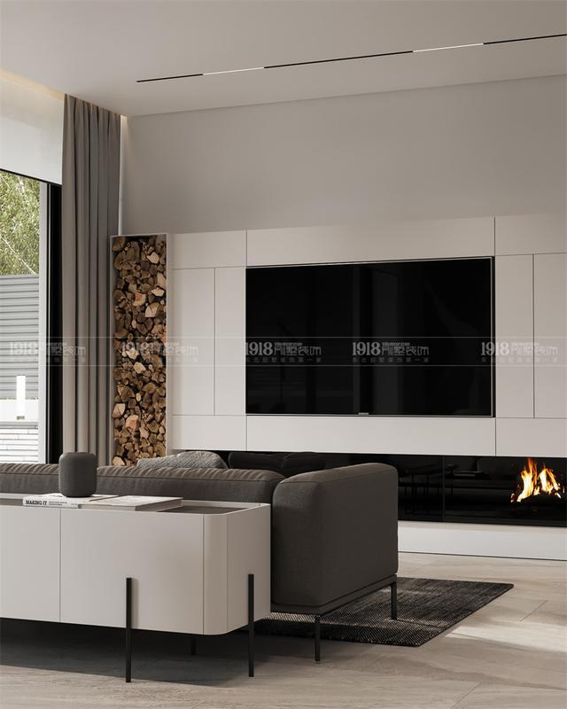 kaiyun入口：简约中蕴含的优雅气息细腻温馨的家装设计现代简约风格(图3)