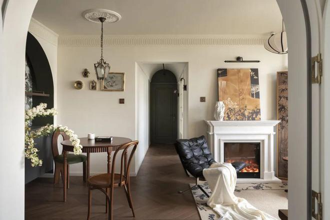 66㎡学区房惊艳变身法式复古风(图10)