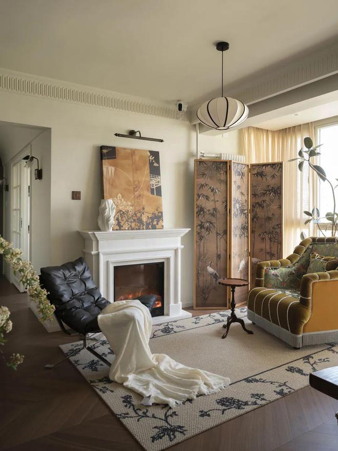 66㎡学区房惊艳变身法式复古风(图8)