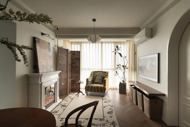 66㎡学区房惊艳变身法式复古风(图6)