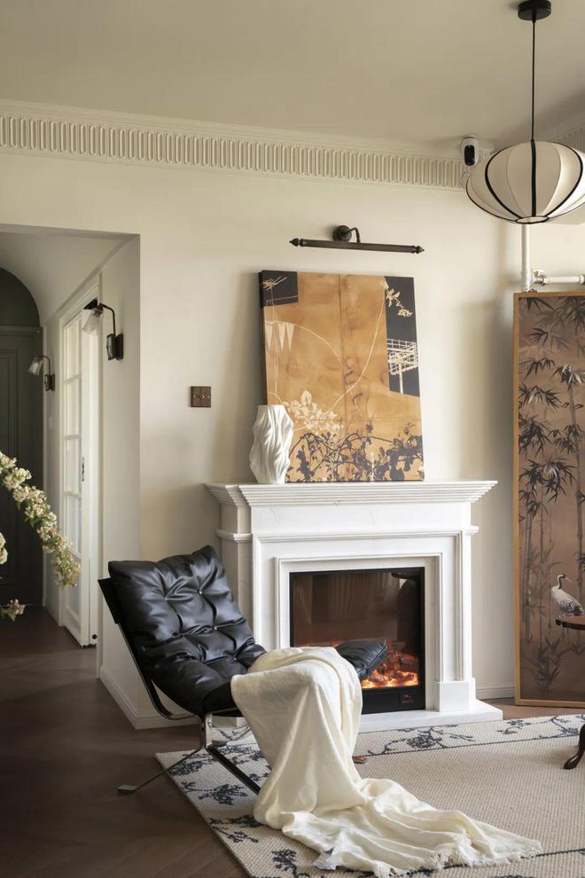 66㎡学区房惊艳变身法式复古风(图4)