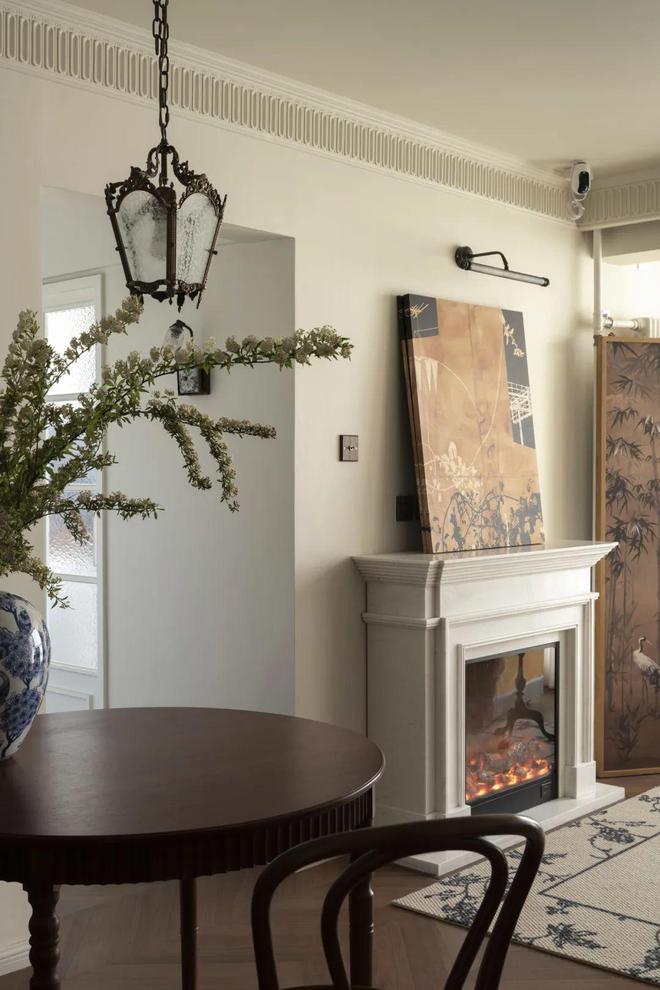 66㎡学区房惊艳变身法式复古风(图5)