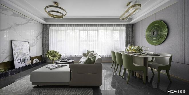 113㎡春色软装设计使空间更加优雅与沉静！