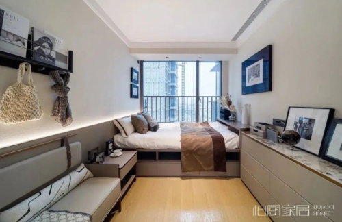 柏厨家居优秀工程案例：深圳·和奕府——闹市中的雅致栖居之所(图4)