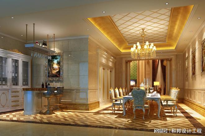 高端别墅装饰设计理念与豪华风格展示(图3)