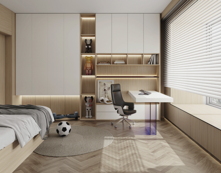 kaiyun入口：全新视角柏厨家居容纳三代人的实用家居设计解