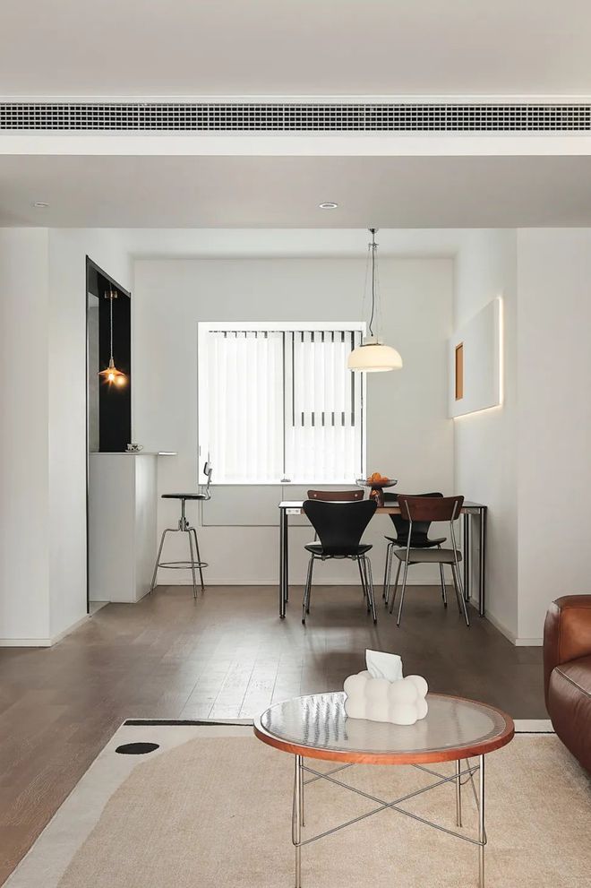 首发｜143㎡简约风私宅令人上头的通透感！(图9)