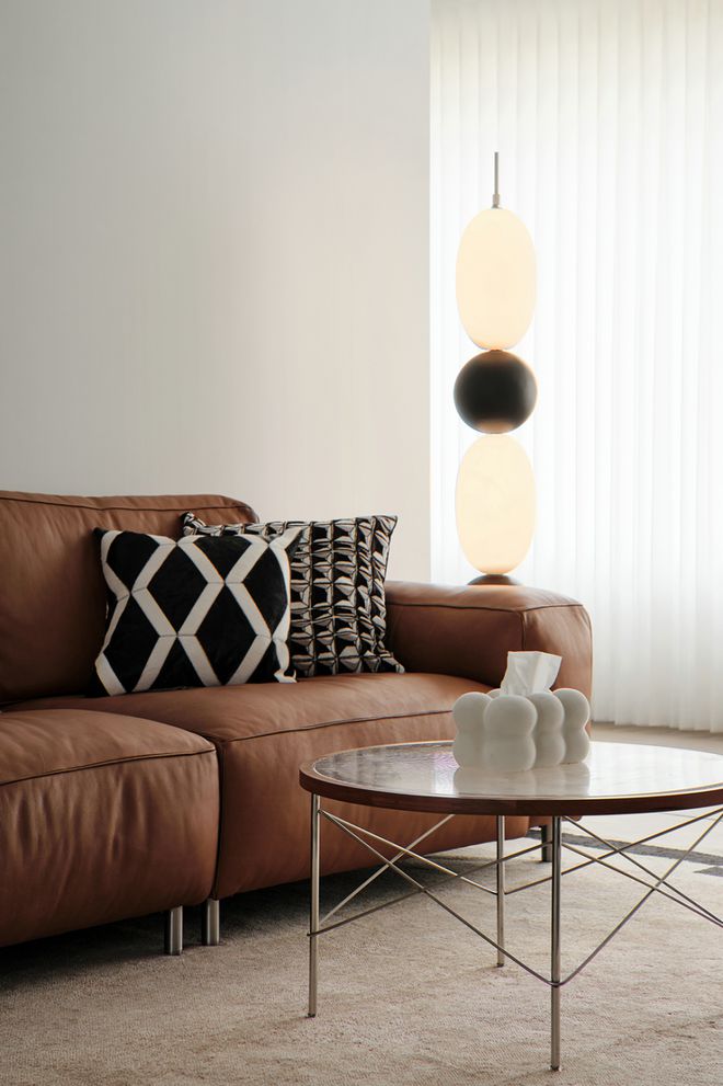 首发｜143㎡简约风私宅令人上头的通透感！(图8)