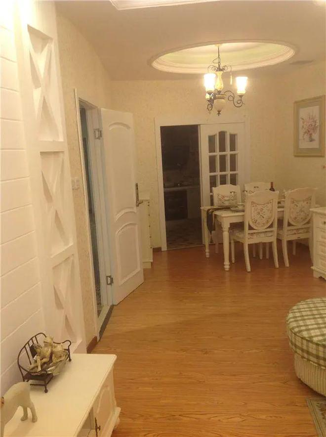 晒80平小户型装修简约带欧风80后老公4万搞定为我而打造的家(图3)