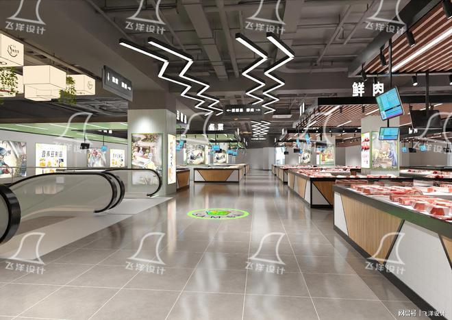 农贸市场装修设计：硬装与软装的和谐交响