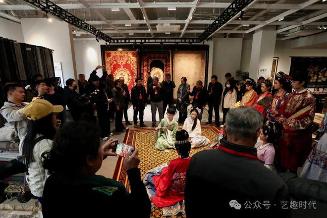 “织采宫杯”设计大赛开赛在即地毯专家齐聚武清崔黄口共商大计(图13)