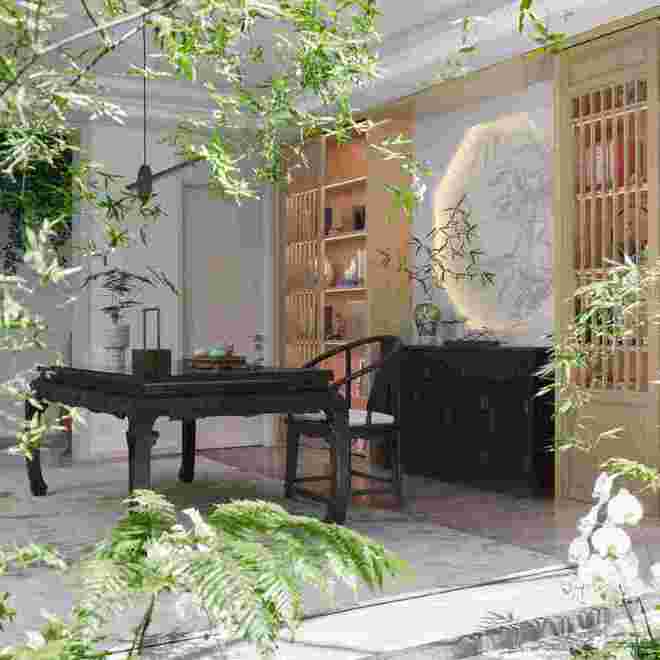 kaiyun入口：徐海萍[新中式-丽春湖-恒久之美]武汉城市室内设计大赛参赛作品(图2)