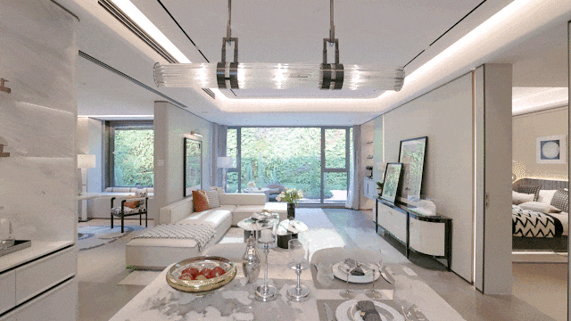 kaiyun入口：中铁建国贸西派海上售楼处-2024最新楼盘详情+周边配套(图3)