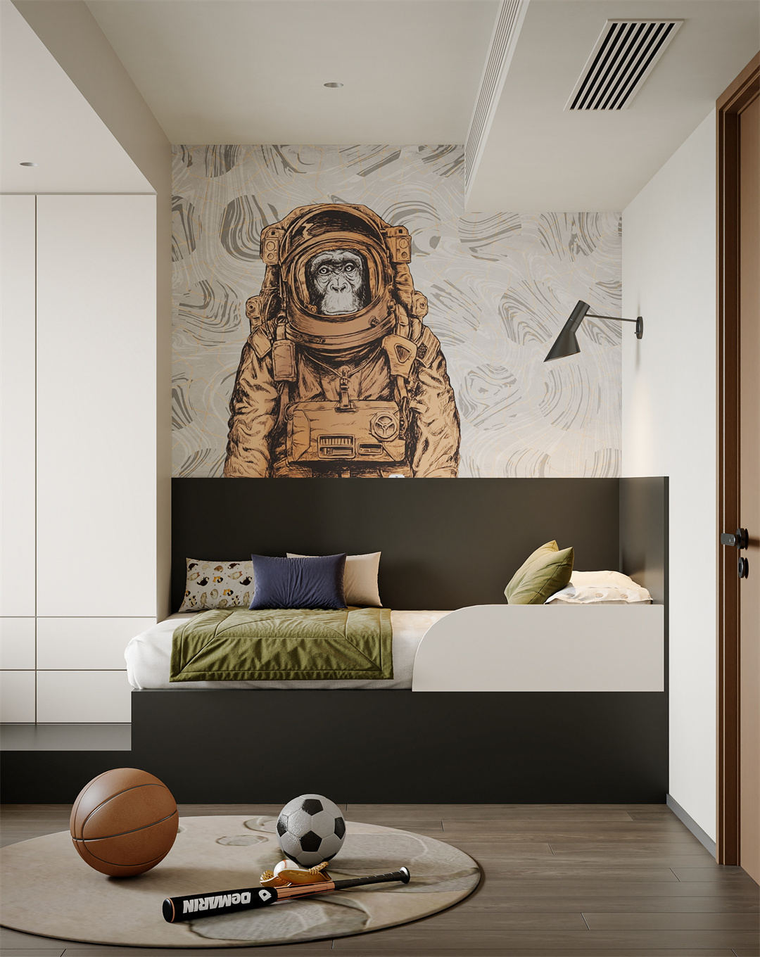 kaiyun入口：艺术涂料在空间装修中如何设计搭配？Al能不能替代设计师？(图3)