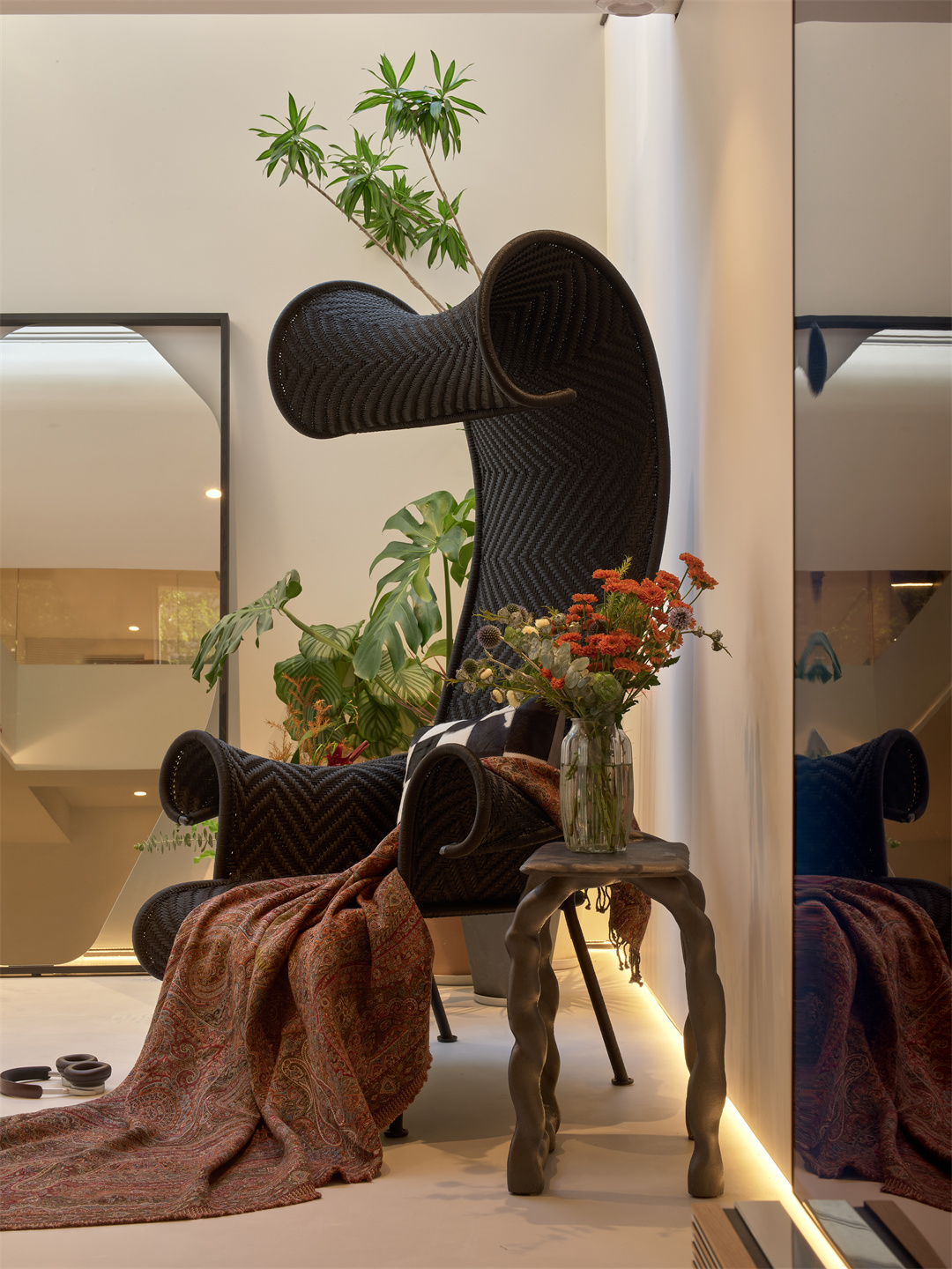 kaiyun入口：艺术涂料在空间装修中如何设计搭配？Al能不能替代设计师？(图4)