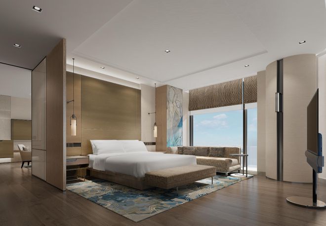 kaiyun入口：酒店套房效果图设计：打造宾至如归的温馨体验