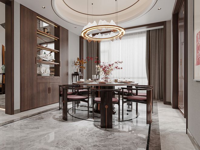 kaiyun入口：新中式家具：打造艺术殿堂感悟文化魅力(图3)