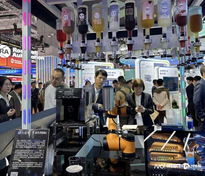 机器人教练、叶底藏花跑鞋……进博会外商投资中国三大趋势