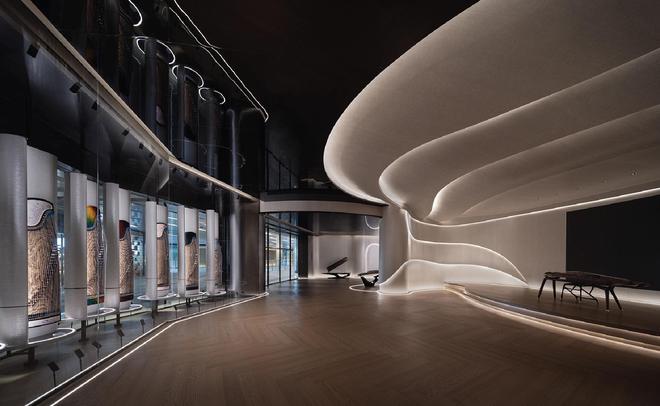 梁志天设计新作｜古今交融·炫光古筝旗舰店(图5)