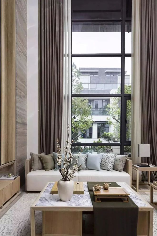 新中式装修东方雅韵无时无刻不被那一抹恬静和淡然所震撼(图12)