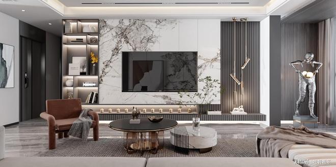 kaiyun入口：天津市创兴空间新材料全屋定制细节处的更能表现出整体的高级感(图2)