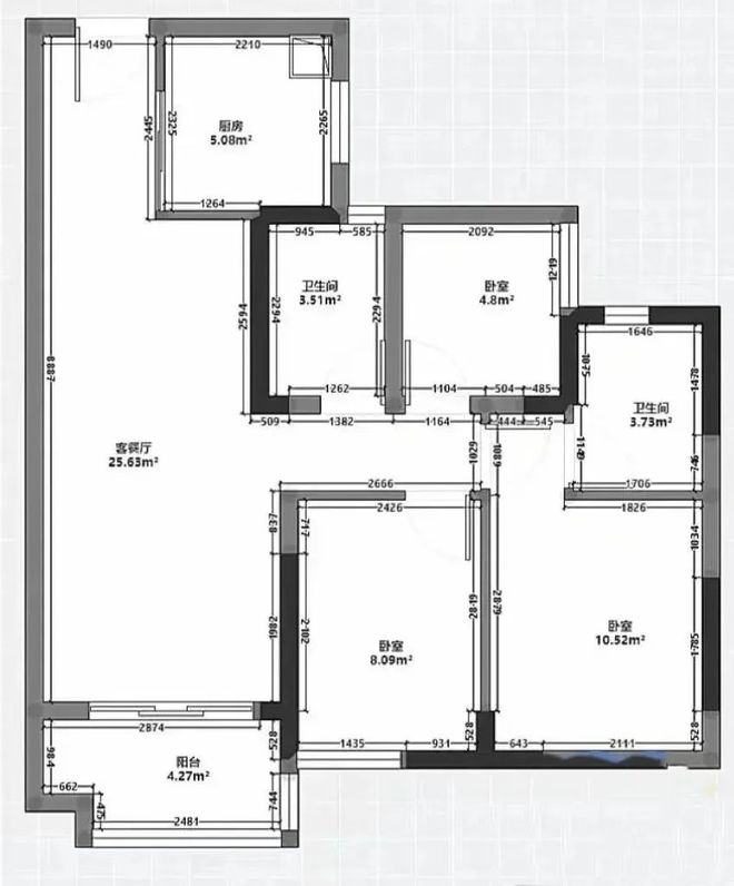 kaiyun入口：广东一女子晒出生活照不拆不改精装房光靠软装就走红网络这也太厉害了吧！(图7)
