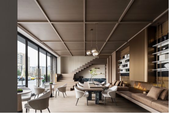 kaiyun：洪婧【东方美学-经典现代的平衡】武汉城市室内设计大赛参赛作品(图4)