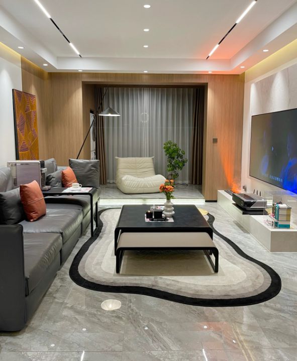 90后年轻小伙儿精装房软装案例装修效果图（部分）！