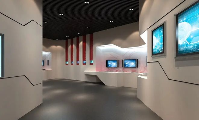 kaiyun入口：陕西展厅装修设计方案博览馆装修施工展览馆施工(图2)