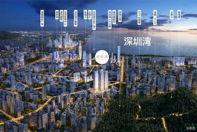 网站：深湾顶极小户豪宅【恒裕柏悦湾】公寓(图2)