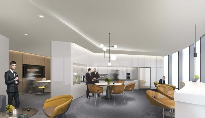 kaiyun入口：办公室软装修设计理念包含哪几个方面的内容？(图2)