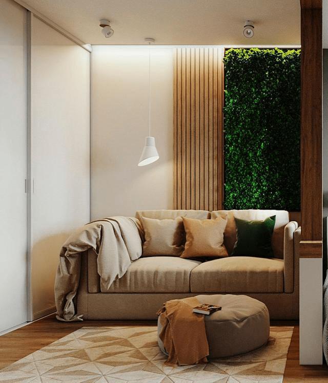 45㎡自然风装修一进门就让我心跳加速给我整词穷了(图6)