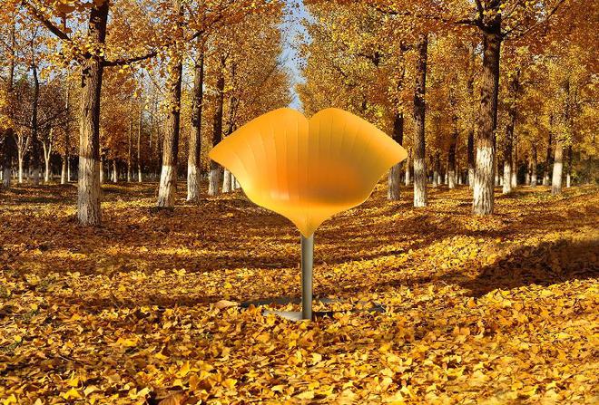 银杏叶椅子在巴黎凡非异彩——设计师汪宸亦作品在巴黎MAISONOBJET荣奖项(图2)